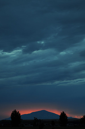 Sunset in Roswell, New Mexico